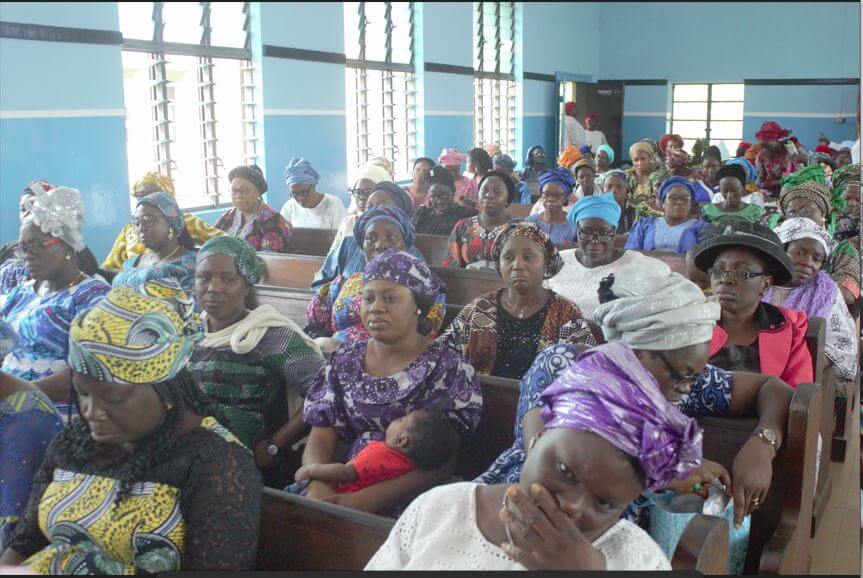 Pastors' wives at the ministers conference
